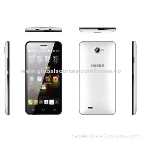 5.0-inch Quad-core WCDMA + GSM Smartphones, Capacitive Touch Panel, T-flash Up to 32GBNew